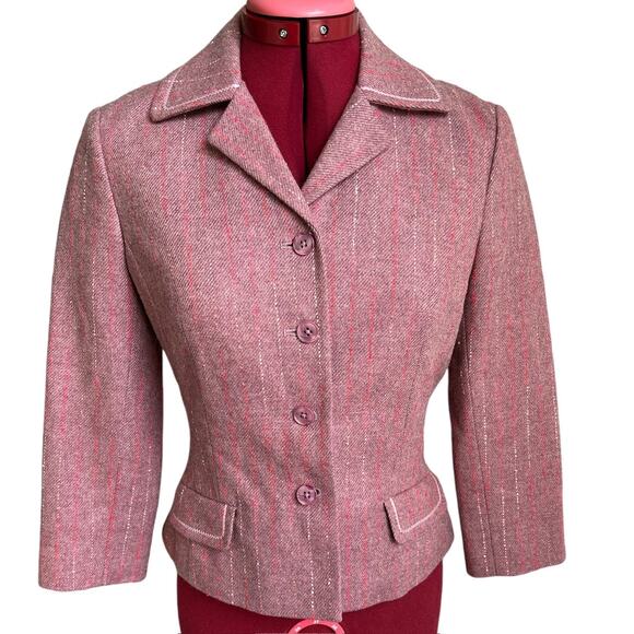 Halogen Women’s Size Small Wool Blend Blazer Jacket‎ - Picture 1 of 7